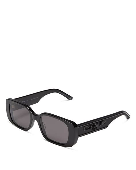 DIOR Wildior S2U 53mm Rectangular Sunglasses 